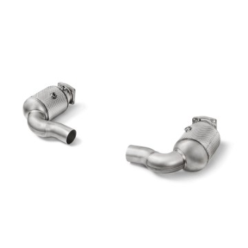 Picture of Akrapovic 16-17 Porsche 911 Turbo-Turbo S 991-2 Link Pipe Set w- Cat SS