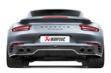 Picture of Akrapovic 16-17 Porsche 911 Turbo-Turbo S 991-2 Rear Carbon Fiber Diffuser - Matte