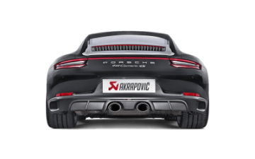 Picture of Akrapovic 16-17 Porsche 911 Carrera S-4-4S-GTS 991-2 Rear Carbon Fiber Diffuser - Matte