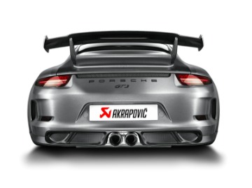 Picture of Akrapovic 14-17 Porsche 911 GT3 991 Rear Carbon Fiber Diffuser - Matte
