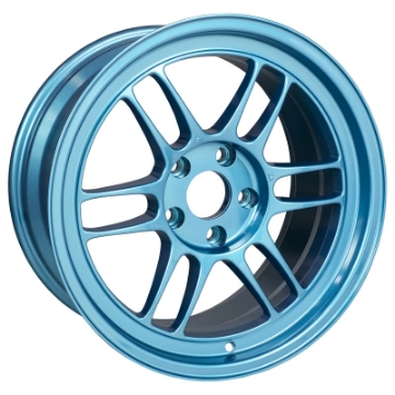Picture of Enkei RPF1 17x9 5x114-3 22mm Offset 73mm Bore Emerald Blue Wheel MOQ 40