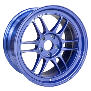 Picture of Enkei RPF1 17x9 5x114-3 22mm Offset 73mm Bore Victory Blue Wheel min order quantity 40