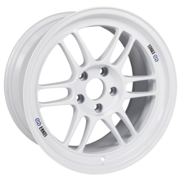 Picture of Enkei RPF1 17x9 5x114-3 22mm Offset 73mm Bore Vanquish White Wheel