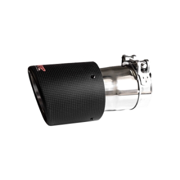 Picture of MBRP Universal Carbon Fiber Tip 4-5in OD - 3in Inlet - 7-7in L