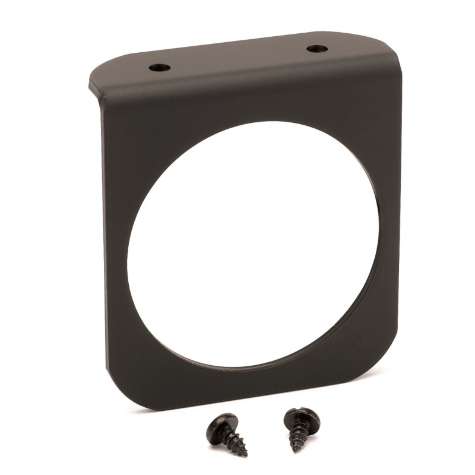 Picture of Autometer 2-5-8in Black Aluminum Single Gauge Mounting Panel