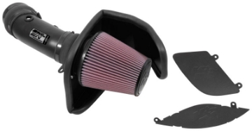 Picture of K&N 2017 Dodge Challenger Hellcat SC V8-6-2L F-l Typhoon Air Intake