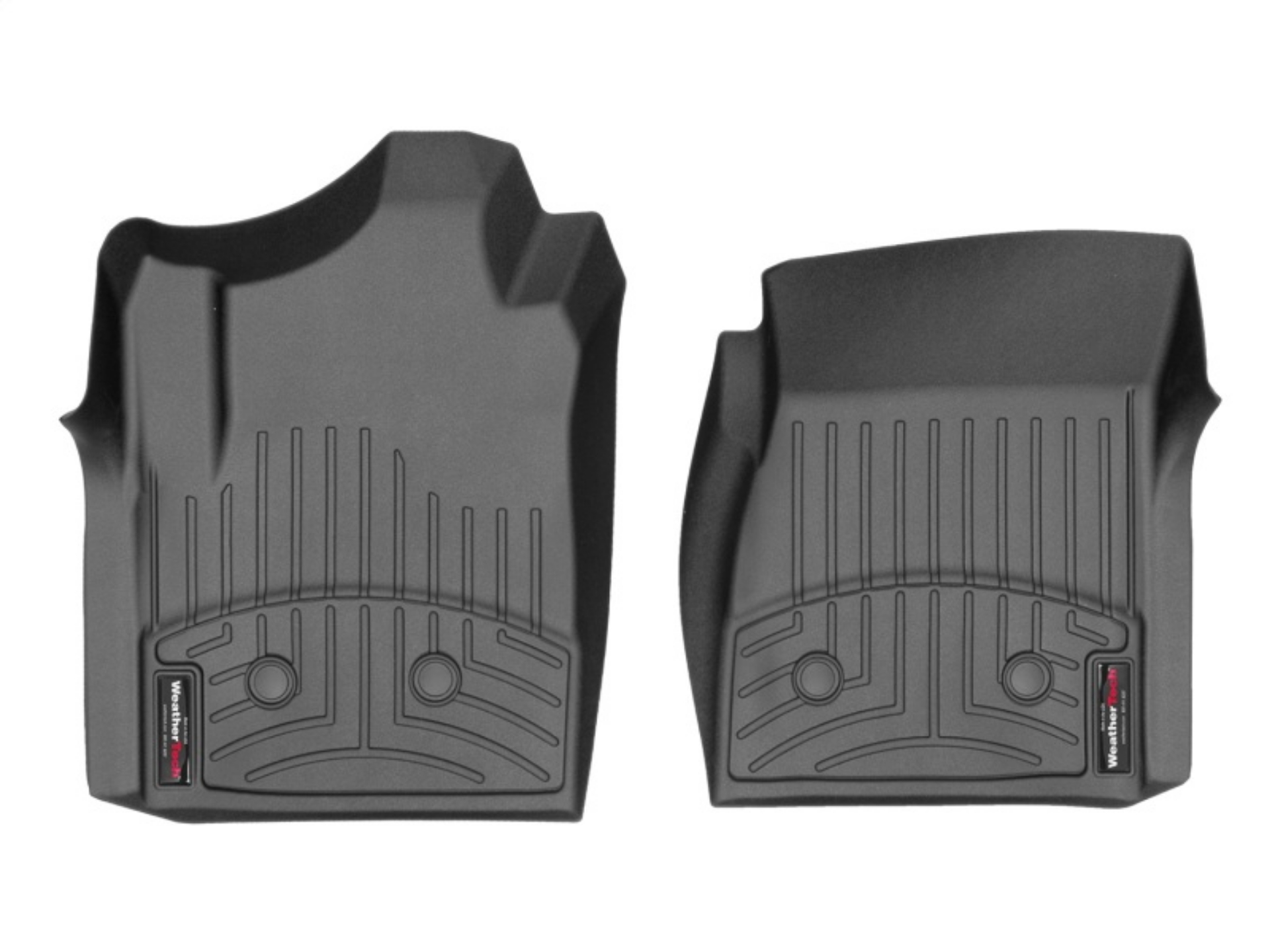 Picture of WeatherTech 2014+ Chevrolet Silverado 1500 Front FloorLiner - Black