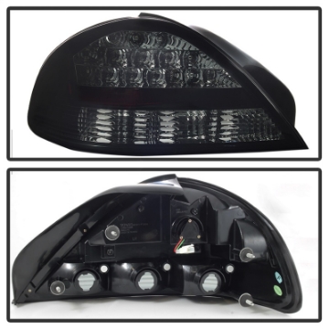 Picture of Spyder 99-05 Pontiac Grand Am LED Tail Lights - Black Smoke