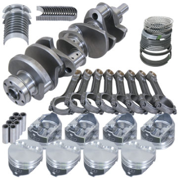 Picture of Eagle Ford 351 Windsor Rotating Assembly Kit w- -060 Bore -6-5cc Dome Pistons