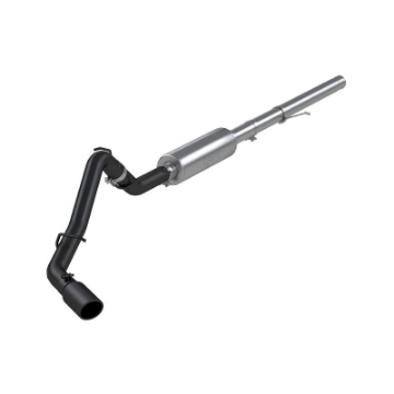 Picture of MBRP 14-17 Chevrolet Silverado 1500 4-3-5-3L 3in Cat Back Single Side Exit Black Exhaust