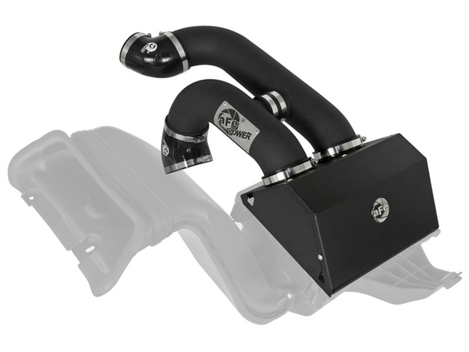 Picture of aFe Magnum FORCE Stage-2 Pro 5R Cold Air Intake System 2017 Ford F-150 Raptor V6-3-5L tt - Black