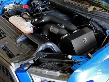 Picture of aFe Magnum FORCE Stage-2 Pro 5R Cold Air Intake System 2017 Ford F-150 Raptor V6-3-5L tt - Black