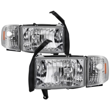 Picture of xTune Dodge Ram 1500 94-01 Headlight w- Corner Lamps - OEM HD-JH-DR94-SET-C
