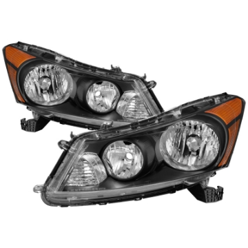 Picture of xTune Honda Accord 08-12 Sedan Only OEM Style Headlight - OEM Black HD-JH-HA08-4D-BK