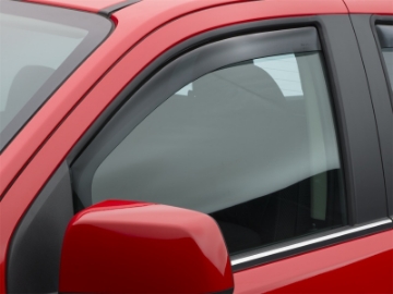 Picture of WeatherTech 2015+ Chevy Colorado-GMC Canyon Front Side Window Deflectors - Dark Smoke