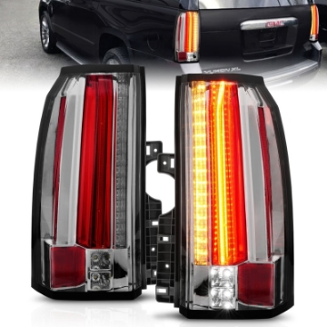 Picture of ANZO 2015-2017 GMC Yukon-Yukon XL LED Taillights Chrome