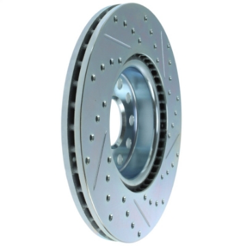 Picture of StopTech Select Sport 06-17 Volkswagen Jetta Slotted & Drilled Front Right Rotor