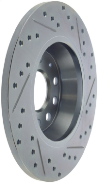 Picture of StopTech Select Sport 06-10 Volkswagen Jetta Slotted & Drilled Right Rear Rotor
