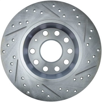 Picture of StopTech Select Sport 06-10 Volkswagen Jetta Slotted & Drilled Right Rear Rotor