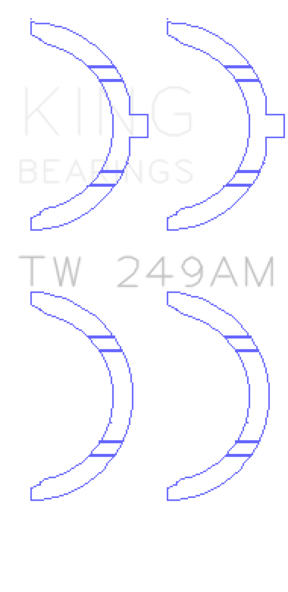 Picture of King Engine Bearings 1995 Toyota Tacoma AM-Series Thrust Washer Set