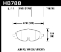 Picture of Hawk 15-17 VW Golf - Audi A3-A3 Quattro HPS Street Front Brake Pads