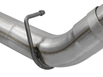 Picture of aFe Victory Series 4in 409-SS DPF-Back Exhaust w- Dual Black Tips 2017 GM Duramax V8-6-6Ltd L5P