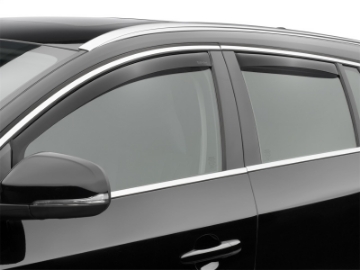 Picture of WeatherTech 11-15 Volvo V60 Front and Rear Side Window Deflectors - Dark Smoke