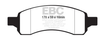 Picture of EBC 09-17 Chevy Traverse Ultimax2 Rear Brake Pads