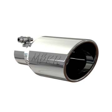 Picture of MBRP Universal Tip 4-5 O-D- Angle Rolled End 2-5 Inlet 11in Length - T304