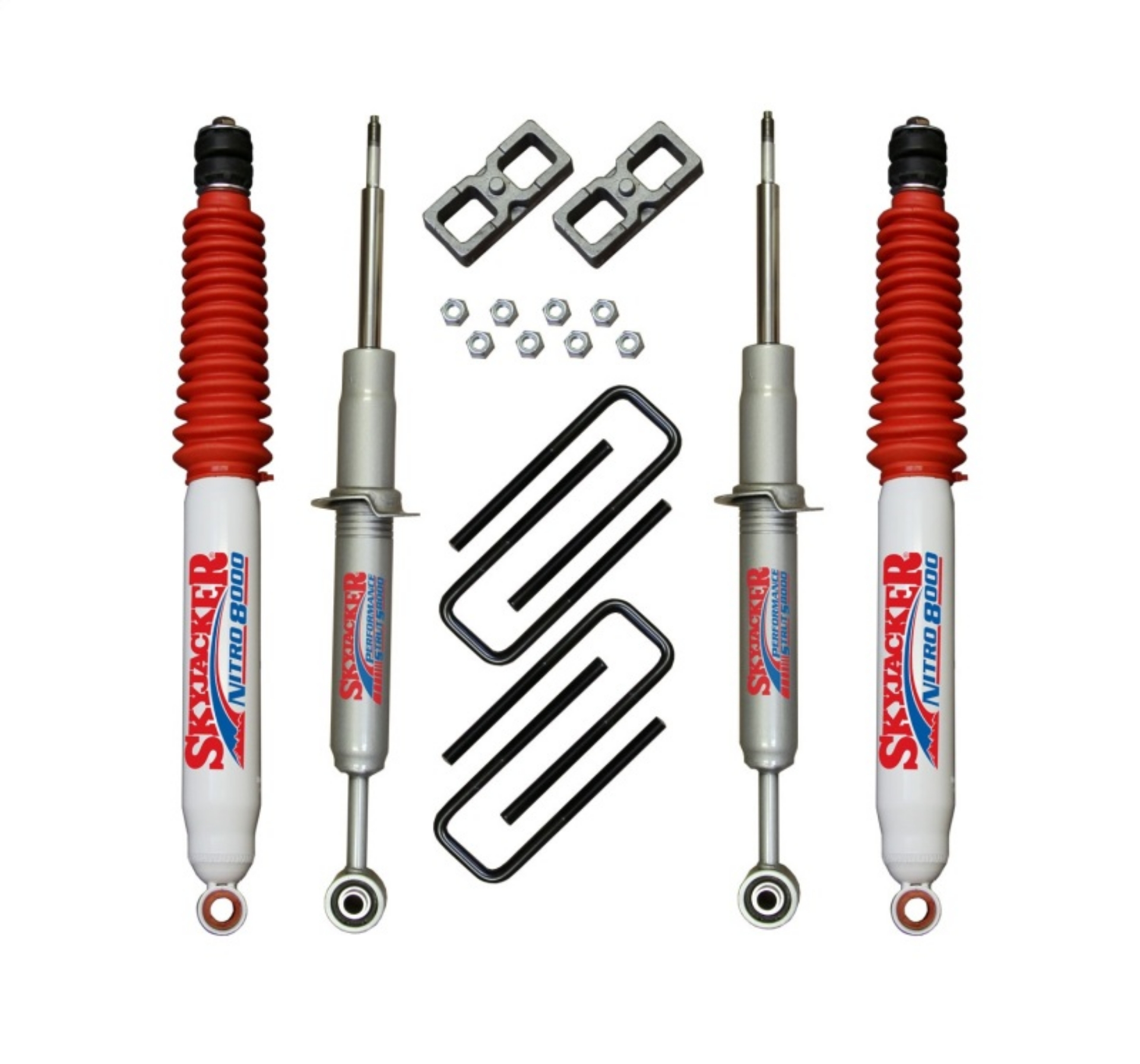 Picture of Skyjacker 2007-2016 Toyota Tundra 4 Wheel Drive Rear Wheel Drive Suspension Lift Kit w- Shock