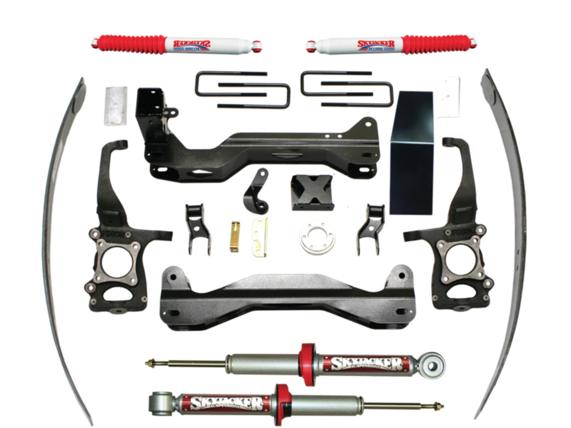 Picture of Skyjacker 2009-2013 Ford F-150 4 Wheel Drive Suspension Lift Kit w- Shock