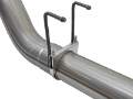 Picture of aFe Large Bore-HD 5in DPF Back 409 SS Exhaust System w-Black Tip 2017 Ford Diesel Trucks V8 6-7Ltd