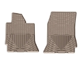 Picture of WeatherTech 2014+ Chevrolet Corvette Front Rubber Mats - Tan