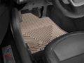 Picture of WeatherTech 2014+ Chevrolet Corvette Front Rubber Mats - Tan