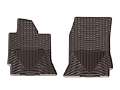 Picture of WeatherTech 2014+ Chevrolet Corvette Front Rubber Mats - Cocoa