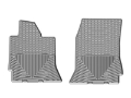 Picture of WeatherTech 2014+ Chevrolet Corvette Front Rubber Mats - Grey
