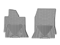 Picture of WeatherTech 2014+ Chevrolet Corvette Front Rubber Mats - Grey