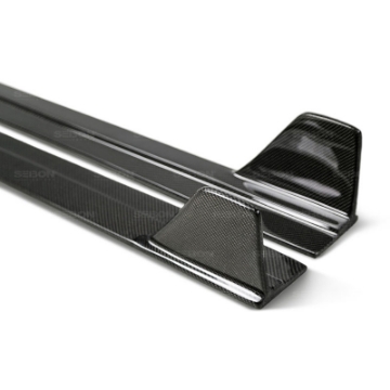 Picture of Seibon 16-17 Honda Civic Sedan TR Carbon Fiber Side Skirts