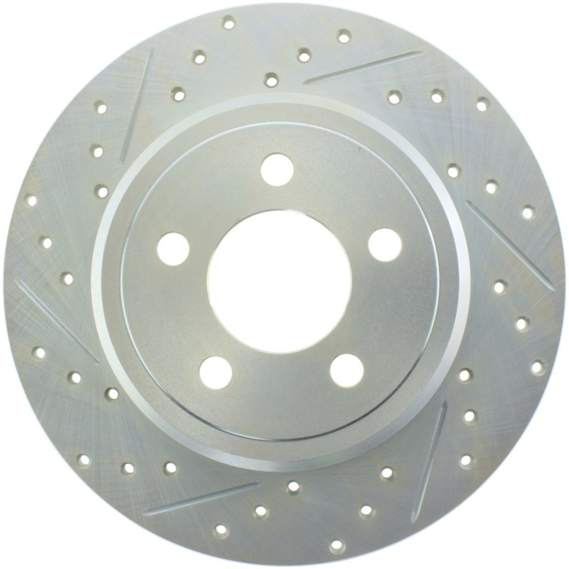 Picture of StopTech Select Sport 06-15 Dodge Charger- 05-15 Chrysler 300 Slotted-Drilled Right Rear Brake Rotor