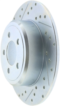 Picture of StopTech Select Sport 06-15 Dodge Charger- 05-15 Chrysler 300 Slotted-Drilled Right Rear Brake Rotor