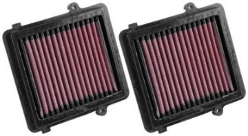 Picture of K&N 16-17 Honda CRF1000L Africa Twin 998 Replacement Drop In Air Filter 2 Per Box