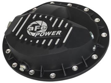 Picture of aFe Power Pro Series Rear Differential Cover Black w-Machined Fins 16-17 Nissan Titan XDAAM 9-5-14