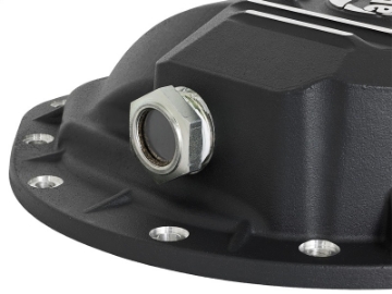Picture of aFe Power Pro Series Rear Differential Cover Black w-Machined Fins 16-17 Nissan Titan XDAAM 9-5-14