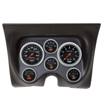 Picture of Autometer Sport-Comp 67-68 Camaro-Firebird Dash Kit 6pc Tach - MPH - Fuel - Oil - WTMP - Volt