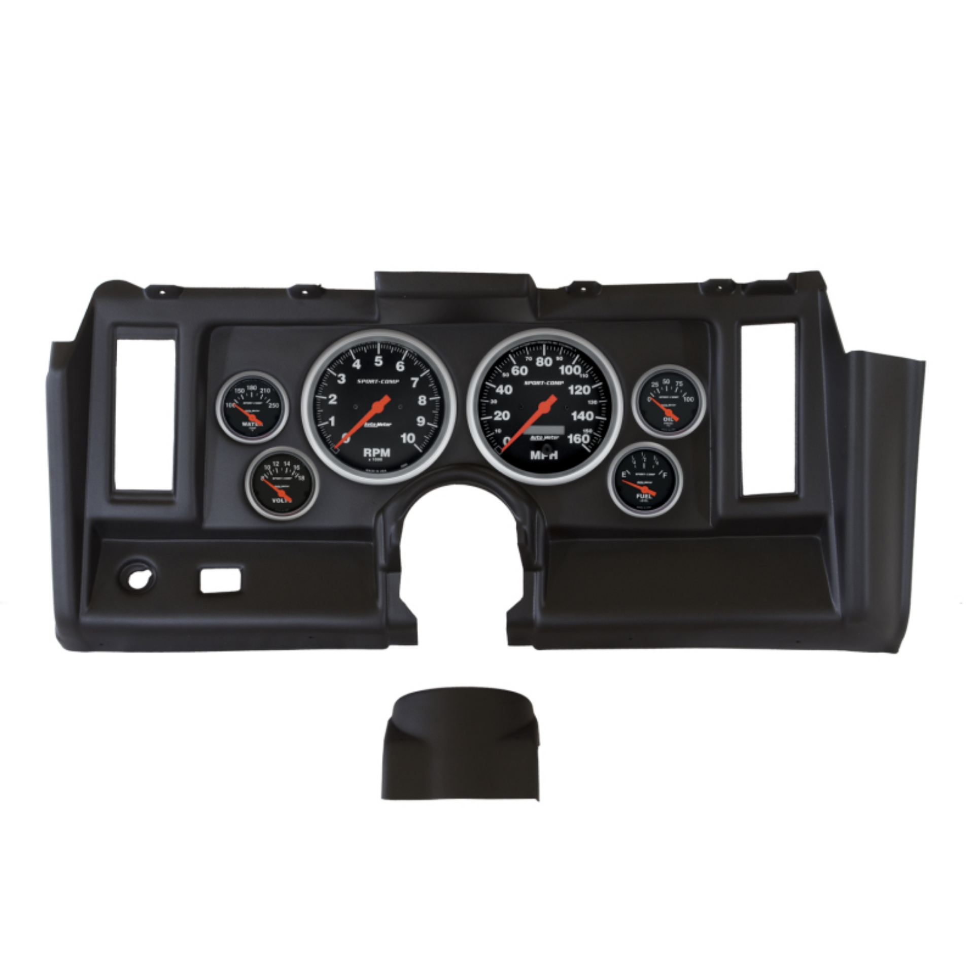 Picture of Autometer Sport-Comp 1969 Camaro Dash Kit 6pc Tach - MPH - Fuel - Oil - WTMP - Volt