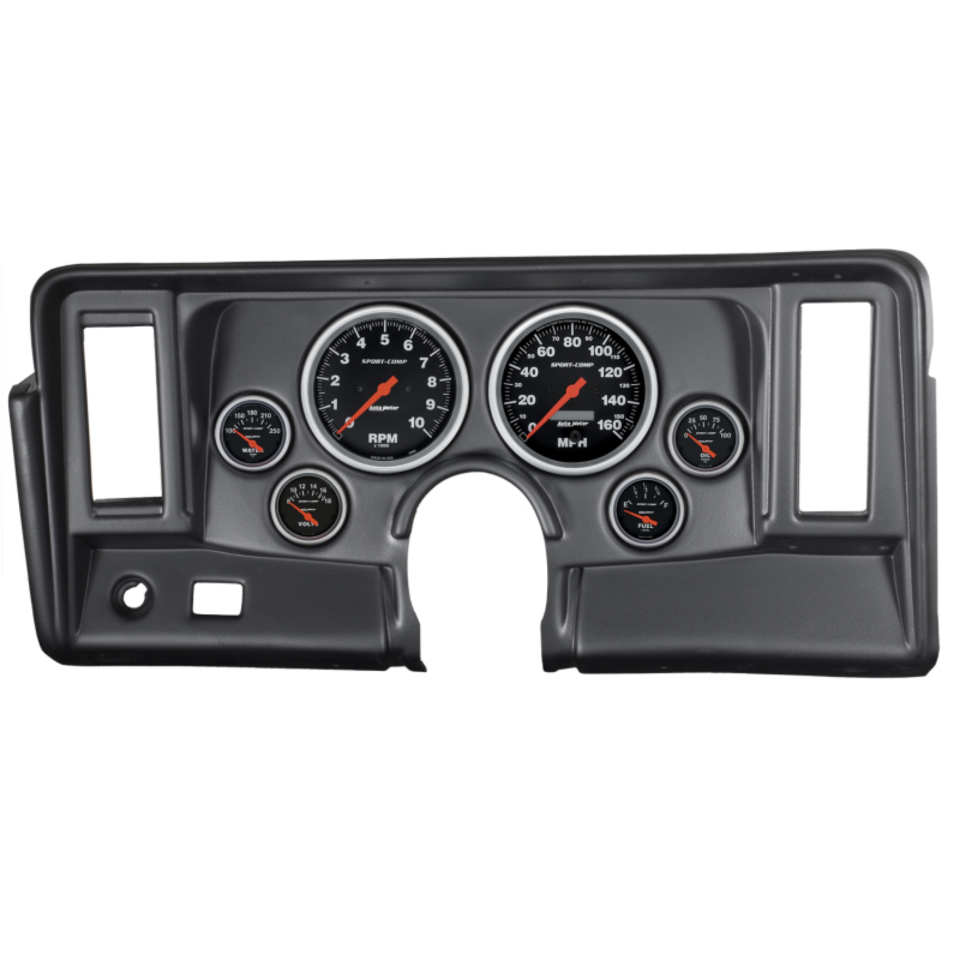 Picture of Autometer Sport-Comp 66-76 Nova Dash Kit 6pc Tach - MPH - Fuel - Oil - WTMP - Volt