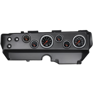 Picture of Autometer Sport-Comp 70-74 E-Body-Cuda-Challenger Dash Kit 6pc Tach - MPH - Fuel - Oil - WTMP - Volt