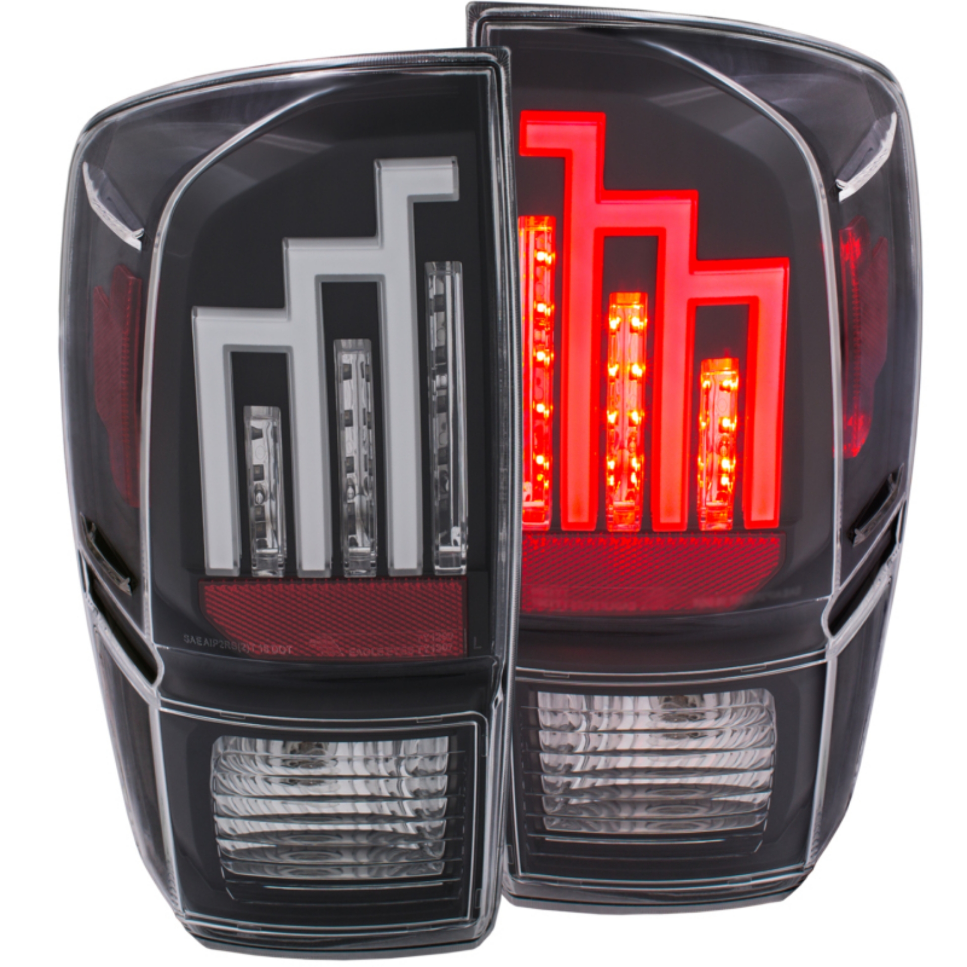 Picture of ANZO 2016-2017 Toyota Tacoma LED Taillights Black