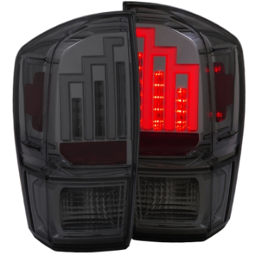 Picture of ANZO 2016-2017 Toyota Tacoma LED Taillights Smoke