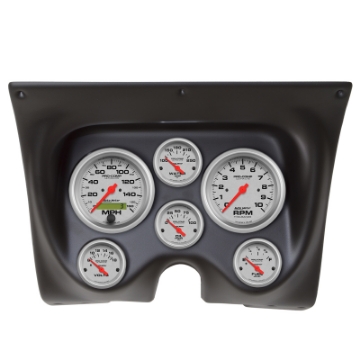 Picture of Autometer Ultra-Lite 67-68 Camaro-Firebird Dash Kit 6pc Tach - MPH - Fuel - Oil - WTMP - Volt